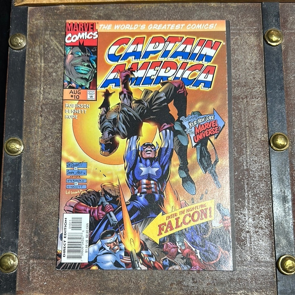 Captain America 10 Marvel Comics 1998 Falcon